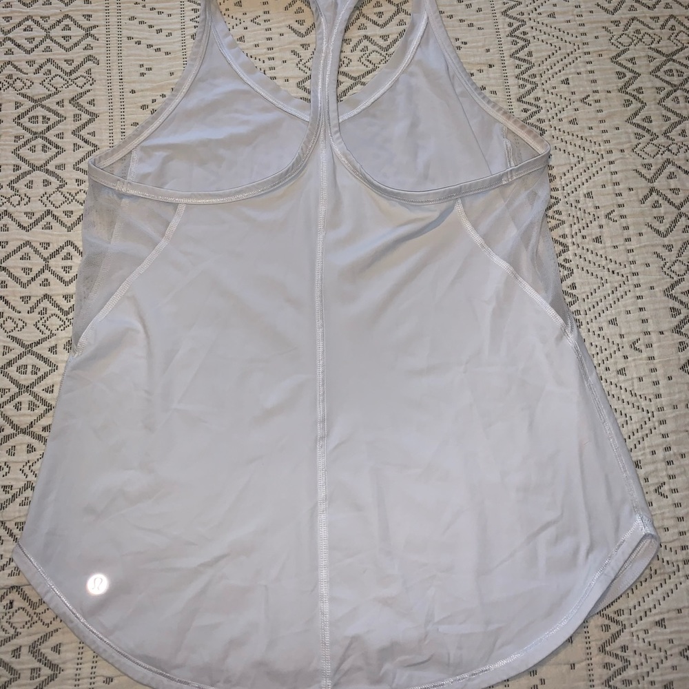 Lululemon Athletic Tank Top White Size 8